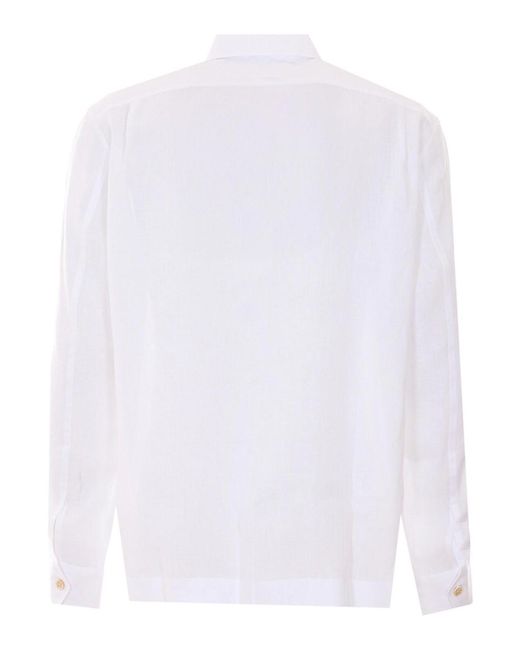Brunello Cucinelli White Shirt for men