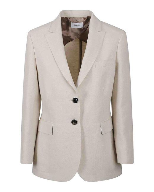 SAULINA Natural Linen Jacket