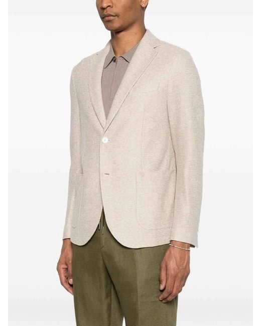 Circolo 1901 Natural Blazer Jacket With Pockets for men