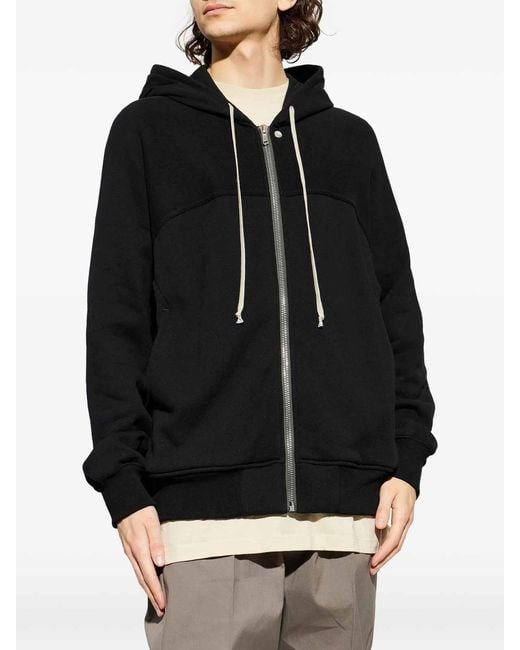 Rick Owens Black Zip-Throughs for men