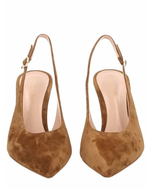 Gianvito Rossi Brown Shoe Robbie