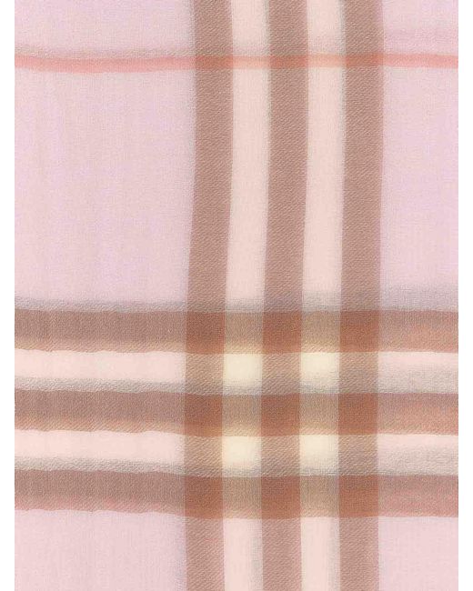 Sciarpa di Burberry in Pink