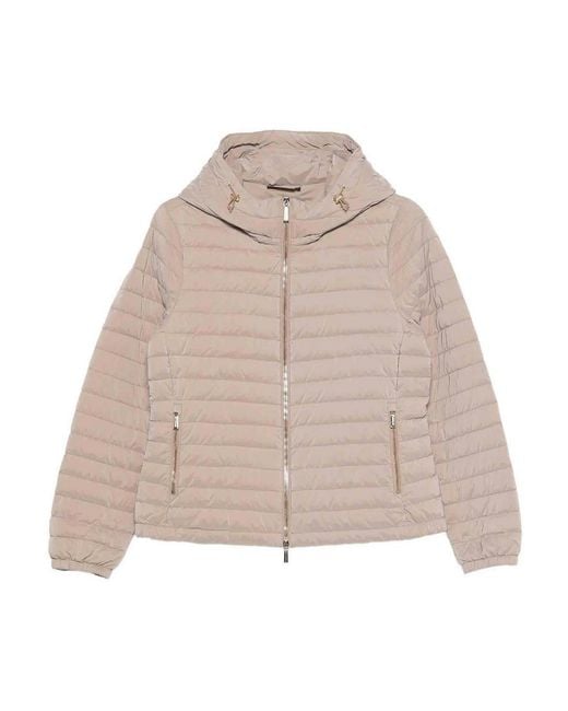Moorer Natural Padded Coat