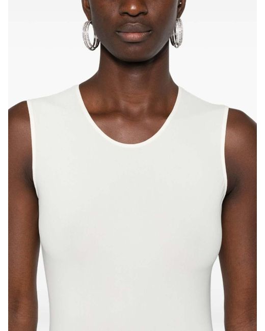 Maison Margiela White Jersey Bodysuit