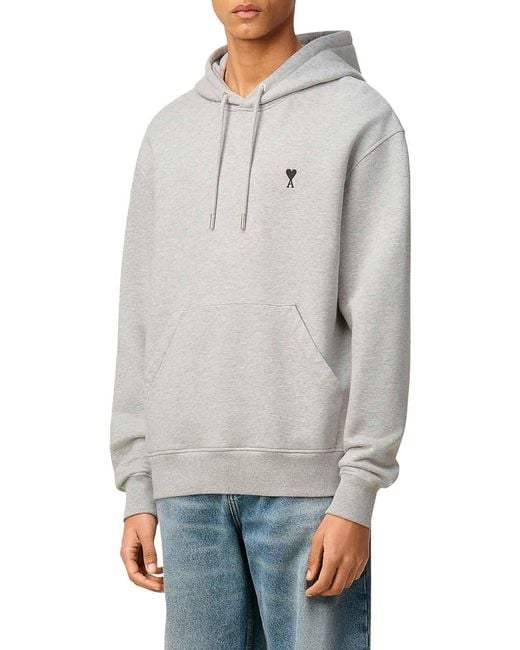 AMI Natural Ami De Coeur Cotton Hoodie for men
