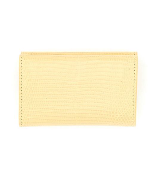 Jil Sander Yellow Wallets & Purses