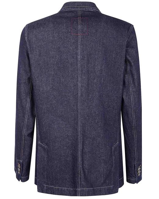 Uma Wang Blue Jeans Juno Jkt for men