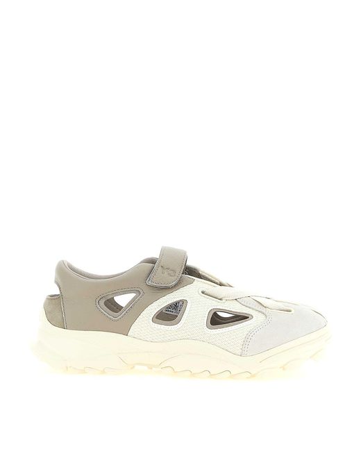 Y-3 White Gsg9' Sandals