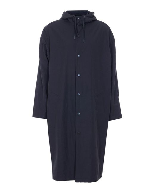 A.P.C. Blue Kim Parka for men