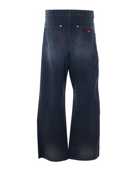 Marni Blue Pants for men