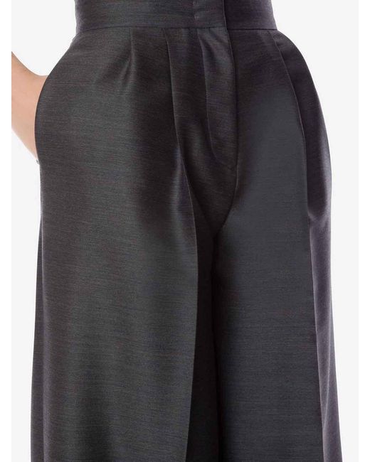 Alberta Ferretti Black Trousers