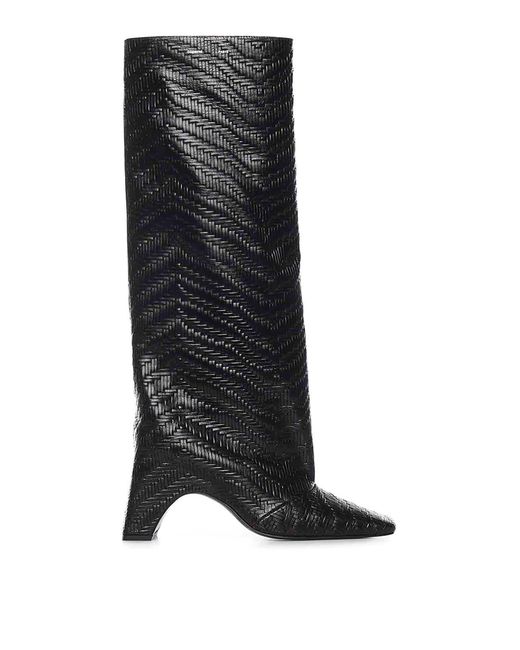 Coperni Black Boots Calfskin