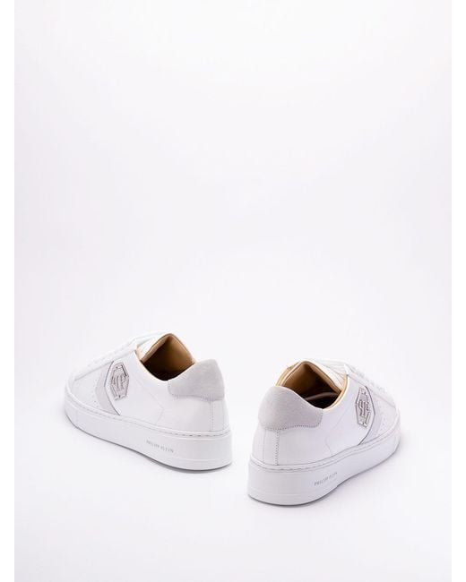 Philipp Plein White Trainers for men