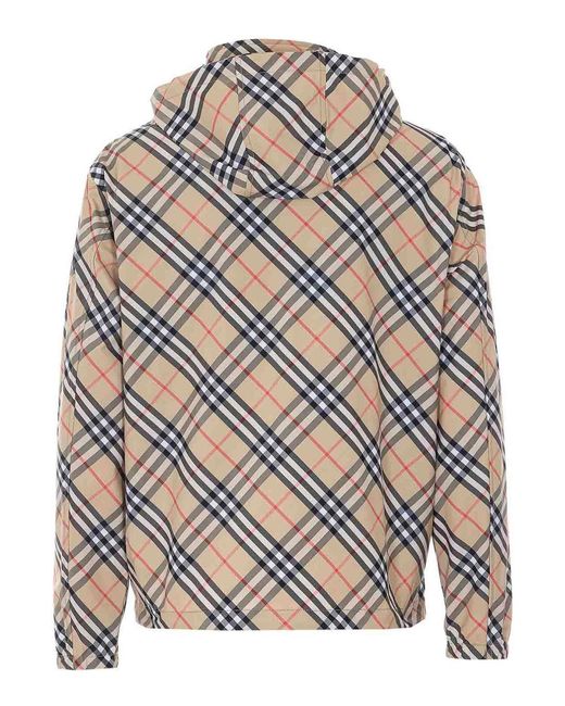 Burberry Multicolor Check Jacket for men