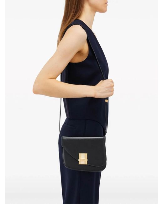 Ferragamo Black Oyster Bag