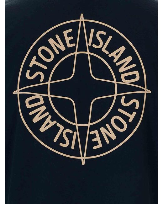 Stone Island Blue Tshirt for men