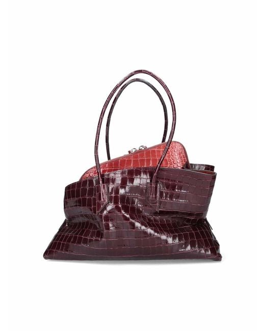 The Attico Red Medium Bag The Walk