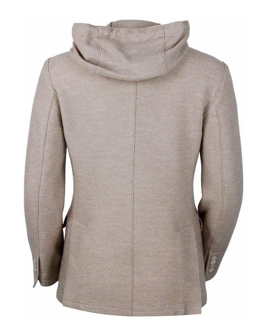 Eleventy Gray Jackets 100Wo