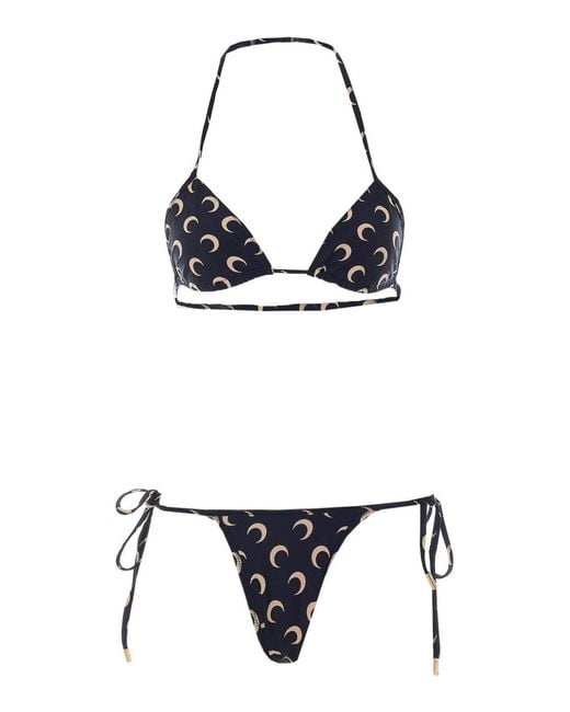 MARINE SERRE White Inverse Tan Bikini