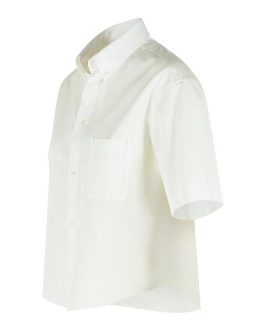 Maison Margiela White Cotton Shirt