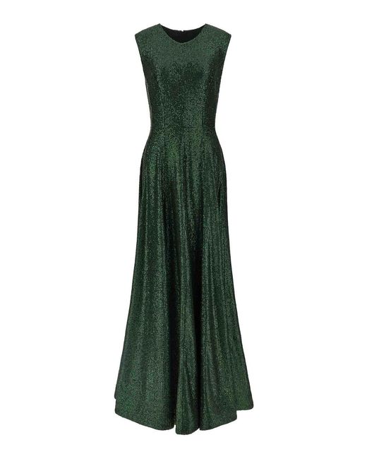 Norma Kamali Green Grace Dresses