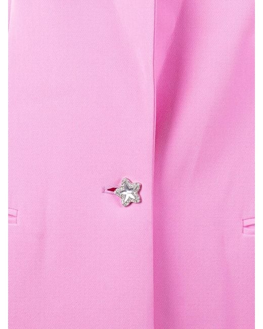 Chiara Ferragni Pink Cady Jacket