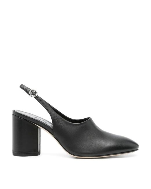 Aeyde Black Jamila Nappa Leather