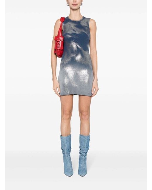 DIESEL Blue Mini Dresses