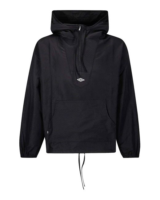 Umbro Blue Check Mask Anorak for men