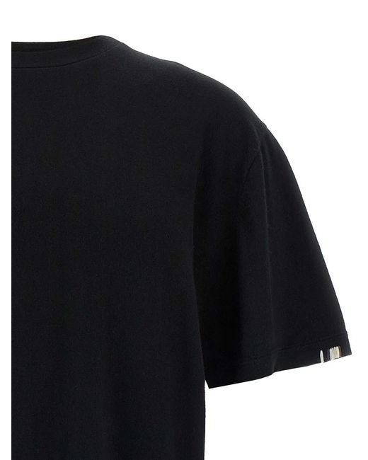 Extreme Cashmere Black T-Shirt N269 for men