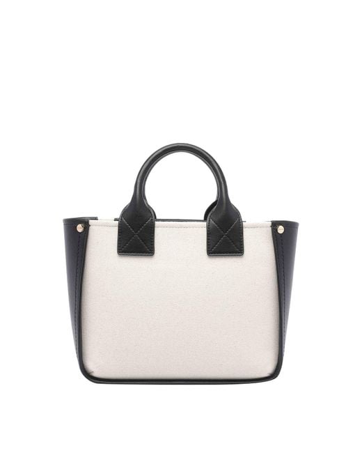 Ganni Black Small Pocket Tote Bag