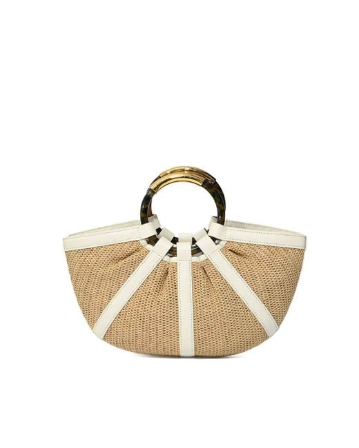 Borsa Shell Medium di Coccinelle in Natural