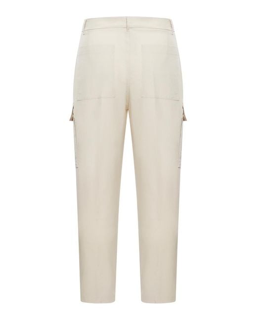 Etro Natural Cargo Trousers for men