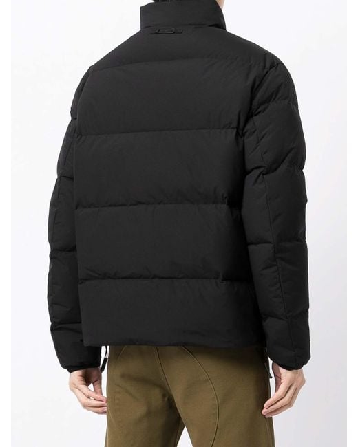 Emporio Armani Black Down Jackets for men