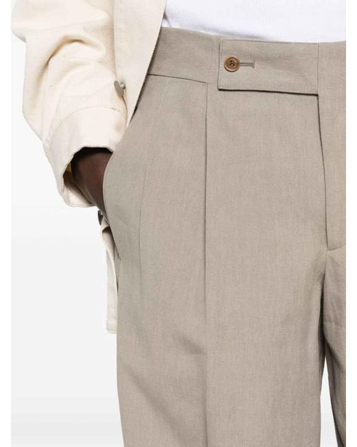 Giorgio Armani Gray Trousers for men