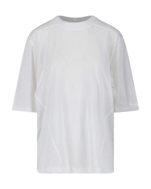 Rick Owens White T-Shirt