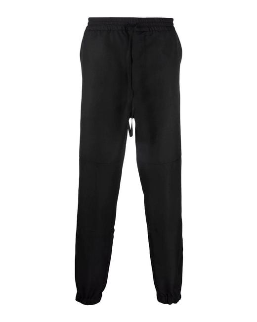McQueen Black Cargo Pants for men
