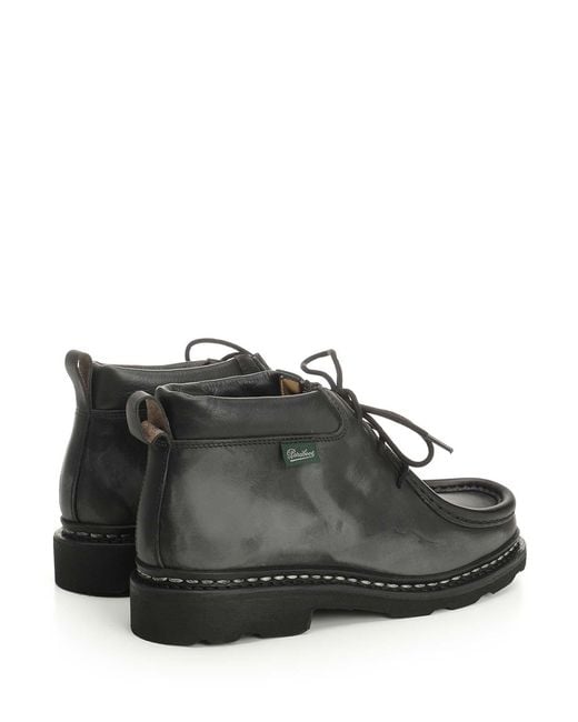 Paraboot Black Milla Ankle Boots