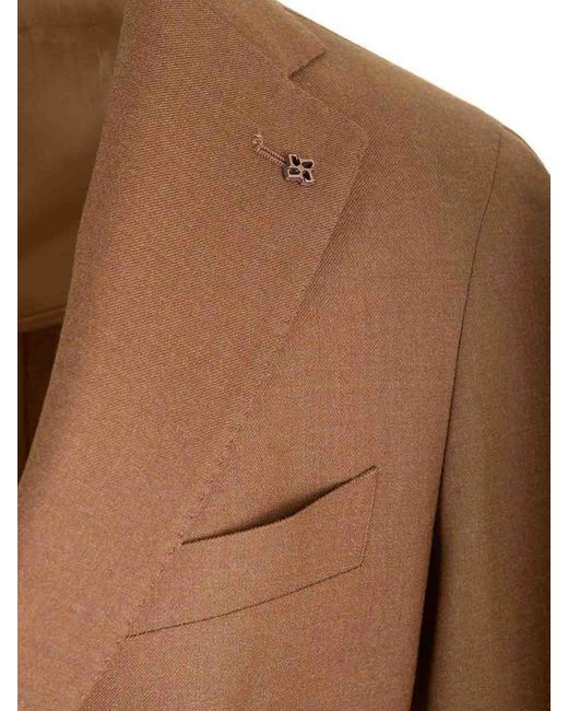 Tagliatore Brown Vesuvio Suit for men
