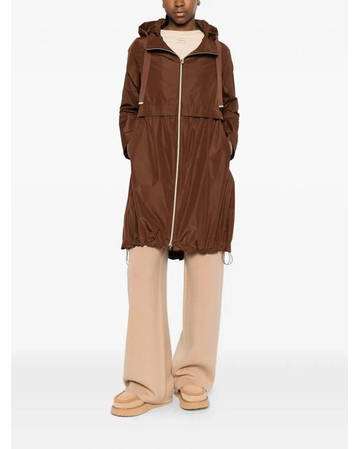 Parka di Herno in Brown