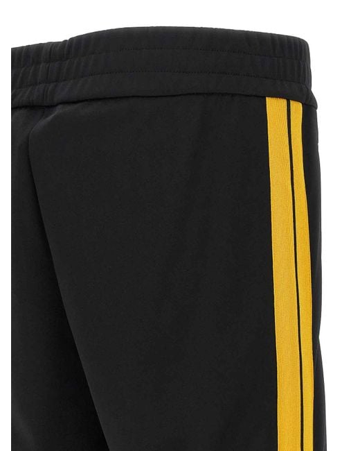 Palm Angels Blue Classico Logo Track Joggers for men