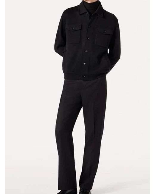 Lardini Black Jacket for men
