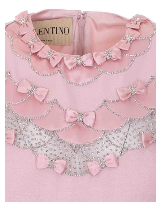 Valentino Garavani Pink Mini Dres