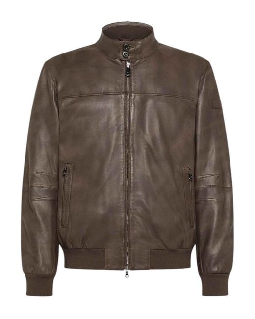 Bomber di Peuterey in Brown da Uomo