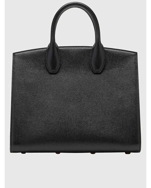Ferragamo Black Logo Handbag