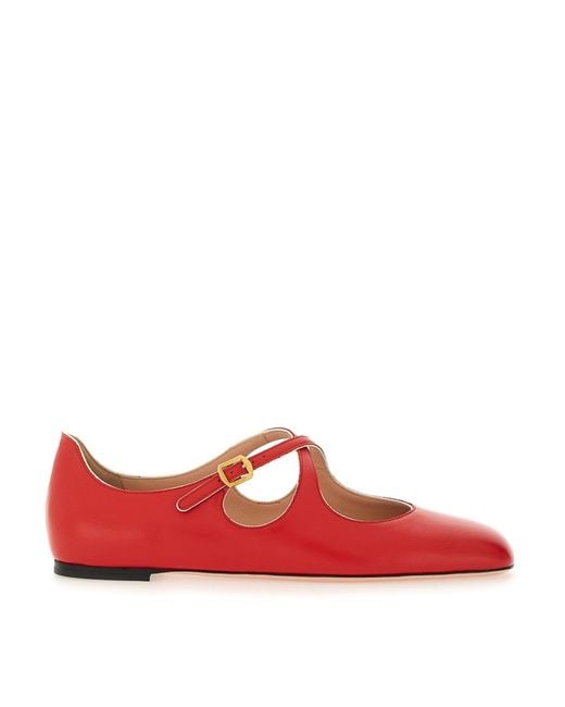 Bally Red Sandal Beliska