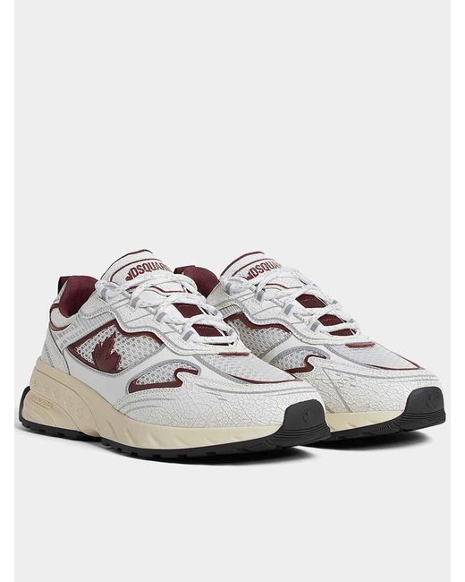 Sneaker di DSquared² in White