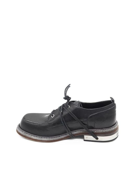 Bikkembergs Black Met Hole Derby for men