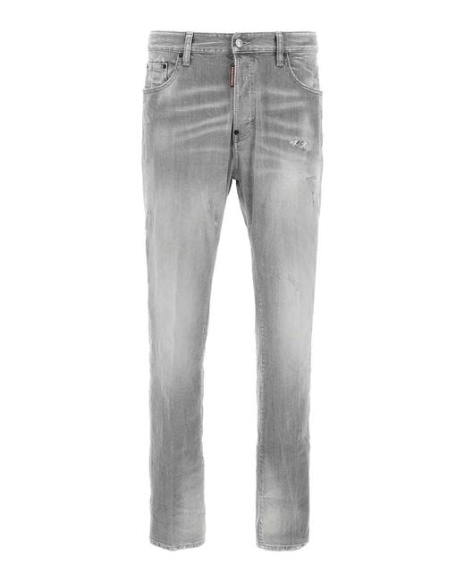 DSquared² Gray 642 Jeans for men