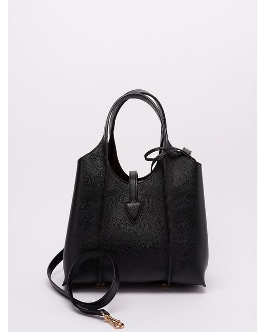 Tod's Black 'T Timeless' Mini Shopping Bag